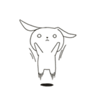 白目うさぎさん（個別スタンプ：19）