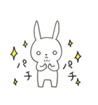 白目うさぎさん（個別スタンプ：20）