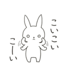白目うさぎさん（個別スタンプ：31）