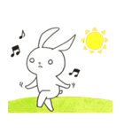 白目うさぎさん（個別スタンプ：35）