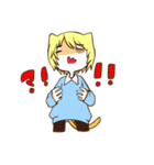the kitten boy（個別スタンプ：2）