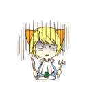 the kitten boy（個別スタンプ：6）