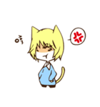 the kitten boy（個別スタンプ：13）