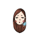 ChiChii girl（個別スタンプ：21）