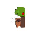 タヌキのぽんちゃん。（個別スタンプ：8）