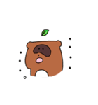 タヌキのぽんちゃん。（個別スタンプ：17）