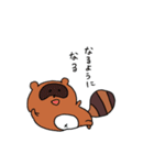 タヌキのぽんちゃん。（個別スタンプ：36）