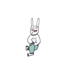 人生楽しそうなうさぎ（個別スタンプ：5）
