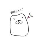 白いとこだけさん（個別スタンプ：11）