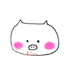 ゆるかわ ぶたしゃん（個別スタンプ：1）