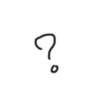 ヘタ文字で一言（個別スタンプ：16）