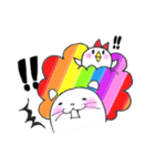 虹ライオン（個別スタンプ：6）