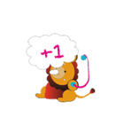 Lion LULU works log: German（個別スタンプ：3）