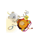 Lion LULU works log: German（個別スタンプ：11）