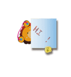 Lion LULU works log: German（個別スタンプ：13）