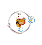 Lion LULU works log: German（個別スタンプ：15）