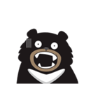 Awei black bear（個別スタンプ：1）