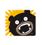 Awei black bear（個別スタンプ：4）