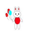Miss Rabbit's daily lives（個別スタンプ：1）