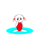 Miss Rabbit's daily lives（個別スタンプ：4）