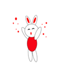 Miss Rabbit's daily lives（個別スタンプ：11）