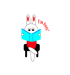 Miss Rabbit's daily lives（個別スタンプ：24）