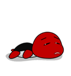 Red Turtle With Black Shell（個別スタンプ：11）