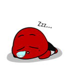 Red Turtle With Black Shell（個別スタンプ：23）