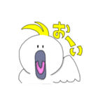 キバタンのぴっけ（個別スタンプ：33）