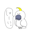 キバタンのぴっけ（個別スタンプ：35）