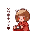 ゲーム大好き系女子（個別スタンプ：28）