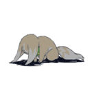 Ferret cat（個別スタンプ：8）