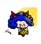 Little oni sticker4（個別スタンプ：6）