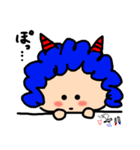 Little oni sticker5（個別スタンプ：8）