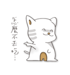 A calculating cat.（個別スタンプ：2）