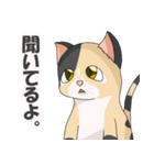 三毛猫のハナカ（個別スタンプ：21）