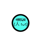 シンプル日常会話(日本語 ローマ字)②（個別スタンプ：17）