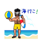 覆面プロレスラー モスキート 夏バージョン（個別スタンプ：2）