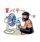 覆面プロレスラー モスキート 夏バージョン（個別スタンプ：6）