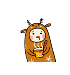 deeeer and tiger's routine（個別スタンプ：19）