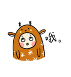 deeeer and tiger's routine（個別スタンプ：20）