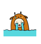 deeeer and tiger's routine（個別スタンプ：38）