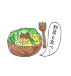 たべものチーム（個別スタンプ：8）
