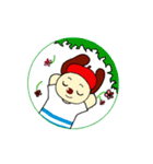 カラフルわんことにゃんこのHappyスタンプ！（個別スタンプ：12）