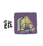 Pupu face girl（個別スタンプ：7）