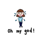 Pupu face girl（個別スタンプ：20）