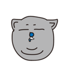 cat bear whatever（個別スタンプ：4）