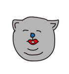 cat bear whatever（個別スタンプ：7）