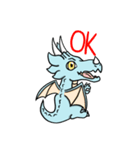 Cute Dragon King（個別スタンプ：3）