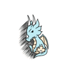 Cute Dragon King（個別スタンプ：8）